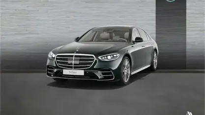 Nuevo Mercedes S350 313 CV (230 kW) 2025 Verde esmeralda Berlina