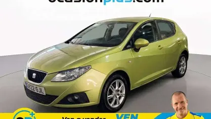 Usado Seat Ibiza Reference 86 CV (63 kW) 2008 Amarillo Utilitario