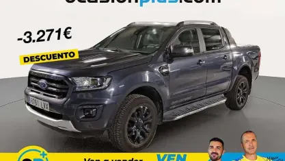 Usado Ford Ranger Wildtrack 213 CV (156 kW) 2022 Gris Pickup/Camioneta