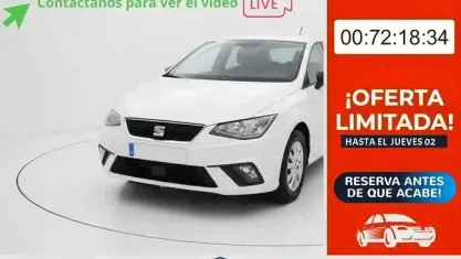 Usado Seat Ibiza Business 90 CV (66 kW) 2021 Blanco Utilitario