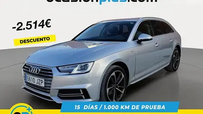 Gris plata Usado 2017 Audi A4 S-Line Familiar | 16.436 € (Super precio)