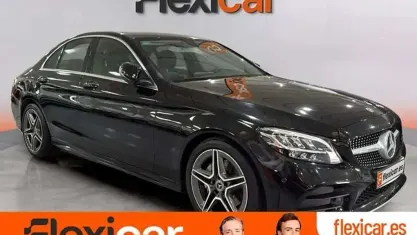 Usado Mercedes C200 150 CV (110 kW) 2019 Negro Berlina