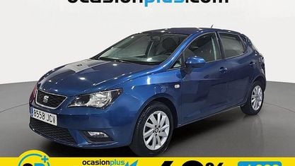 Begagnad Seat Ibiza Style 105 HK (77 kW) 2015 Blå Halvkombi