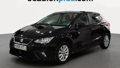 Usado Seat Ibiza Style Plus 80 CV (58 kW) 2019 Negro Utilitario