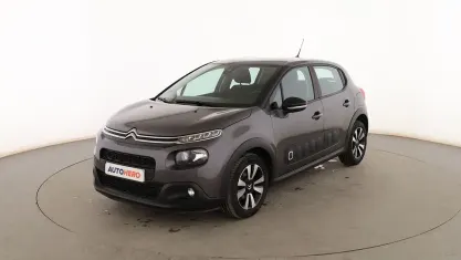 Usado Citroën C3 Feel 102 CV (75 kW) 2019 Gris Utilitario
