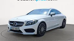 Blanco Usado 2017 Mercedes C220 AMG Coupe | 27.450 € (Precio justo)