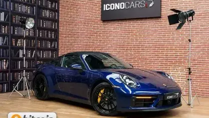 Usado Porsche 911 Targa 4 480 CV (353 kW) 2023 Azul Descapotable