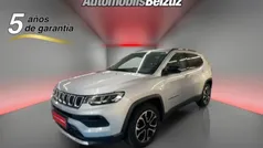 Plateado Usado 2022 Jeep Compass Limited SUV | 21.490 € (Precio justo)