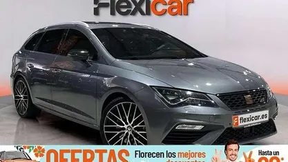 Usado Seat Leon ST 4Drive 300 CV (220 kW) 2017 Gris Familiar