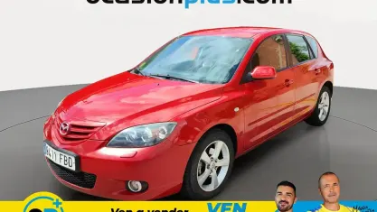 Usado Mazda 3 Sportive 109 CV (80 kW) 2006 Rojo Utilitario