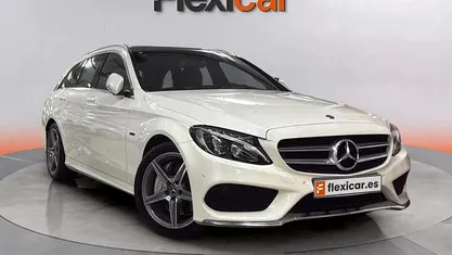 Blanco Usado 2018 Mercedes C350e Familiar | 22.490 € (Precio justo)