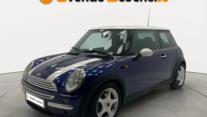 Usado Mini Cooper 116 HP (85 kW) 2002 Azul Citadino