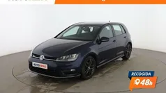 Azul Usado 2014 VW Golf VII R-line BlueMotion Berlina | 16.099 € (Precio justo)