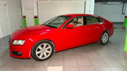 Usado Audi A5 Cabriolet 180 CV (132 kW) 2011 Rojo Descapotable