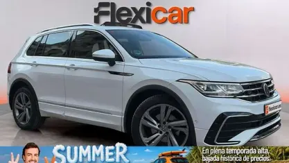 Usado VW Tiguan R-line 150 CV (110 kW) 2021 Blanco SUV