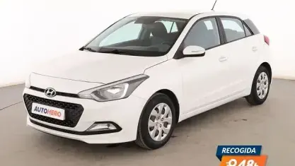 Usado Hyundai i20 85 CV (62 kW) 2017 Blanco Berlina