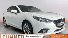 Blanco Usado 2016 Mazda 3 Luxury Berlina | 13.490 € (Precio justo)