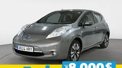 Gris Usado 2013 Nissan Leaf Tekna Utilitario | 7450 € (Precio justo)