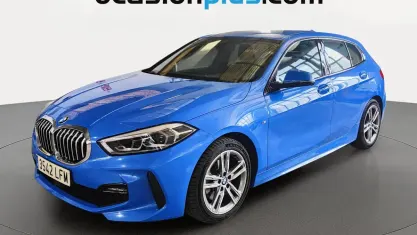 Usado BMW 118 140 CV (102 kW) 2020 Azul Utilitario