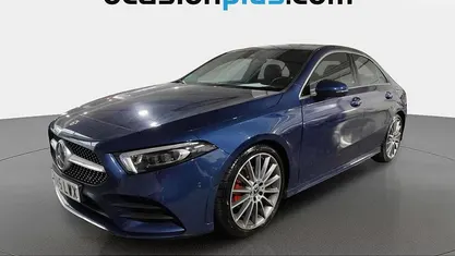 Azul Usado 2022 Mercedes A200 AMG Berlina | 28.091 € (Buen precio)