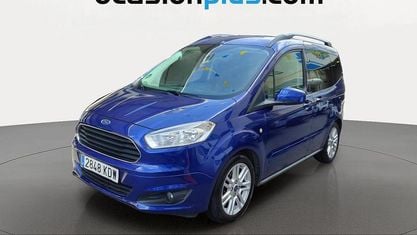 Begagnad Ford Tourneo Courier Titanium 102 HK (75 kW) 2017 Blå Minibuss