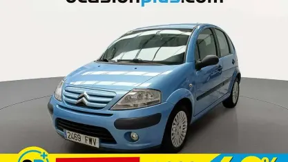 Usado Citroën C3 70 CV (51 kW) 2007 Azul Utilitario