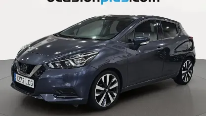 Usado Nissan Micra Acenta 117 CV (86 kW) 2019 Gris Utilitario