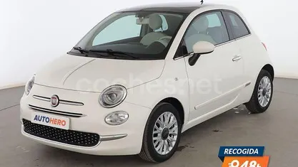 Blanco Usado 2018 Fiat 500 Lounge Berlina | 9099 € (Buen precio)