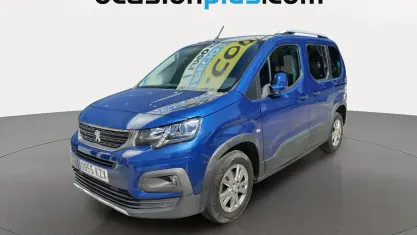 Usado Peugeot Rifter Allure 100 CV (73 kW) 2019 Azul Monovolumen