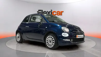 Usado Fiat 500 Connect 71 CV (52 kW) 2021 Azul Descapotable