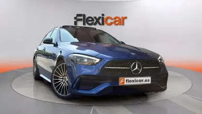 Usado Mercedes C220 200 CV (147 kW) 2021 Azul Berlina