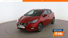 Rojo Usado 2019 Nissan Micra Tekna Utilitario | 13.599 € (Precio justo)
