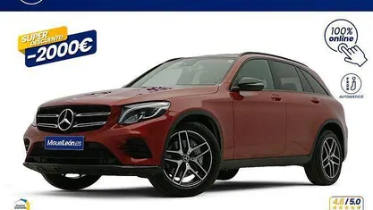 Usado Mercedes GLC220 194 CV (142 kW) 2019 Rojo SUV