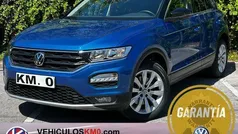Azul Usado 2021 VW T-Roc Advance SUV | 24.900 € (Precio justo)