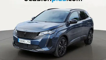 Usado Peugeot 3008 GT 131 CV (96 kW) 2022 Azul SUV
