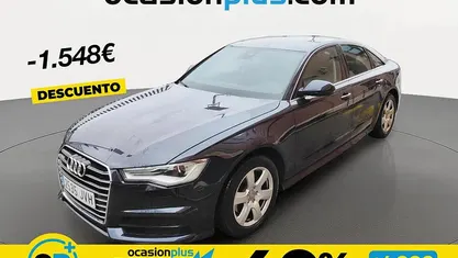 Usado Audi A6 Advanced 190 CV (139 kW) 2016 Azul Berlina