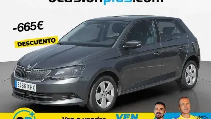 Usado Skoda Fabia Business Line 75 CV (55 kW) 2018 Gris Utilitario