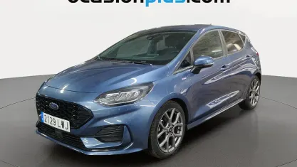 Usado Ford Fiesta ST-Line 125 CV (91 kW) 2022 Azul Utilitario
