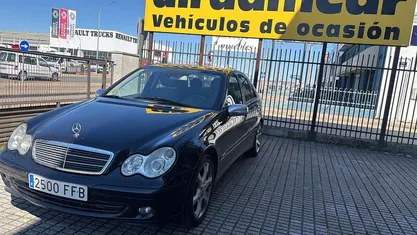 Usado Mercedes C220 Sport Edition 150 CV (110 kW) 2006 Negro Berlina