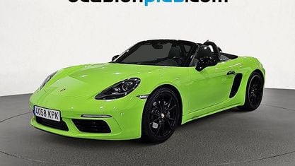 Usado Porsche 718 Boxster 300 CV (220 kW) 2018 Verde Descapotable