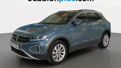 Usado VW T-Roc Life 116 CV (85 kW) 2024 Azul SUV