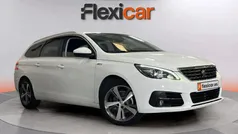 Blanco Usado 2018 Peugeot 308 GT-line Familiar | 11.490 € (Precio justo)