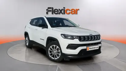 Usado Jeep Compass Longitude 131 CV (96 kW) 2022 Blanco SUV
