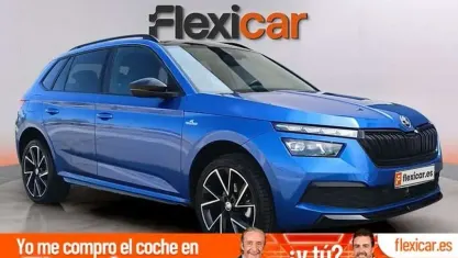 Usado Skoda Kamiq Monte Carlo 150 CV (110 kW) 2021 Azul SUV