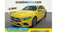 Amarillo Usado 2019 Mercedes A180 AMG Utilitario | 20.682 € (Buen precio)