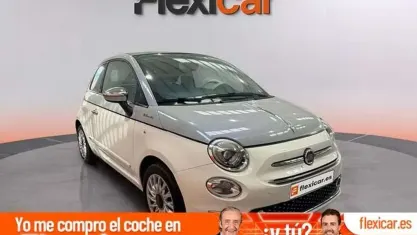 Usado Fiat 500 71 CV (52 kW) 2021 Blanco Descapotable