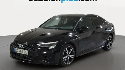 Usado Audi A3 S-Line 150 CV (110 kW) 2021 Negro Berlina