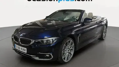 Usado BMW 420 Luxury Line 190 CV (139 kW) 2018 Azul Descapotable