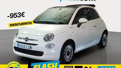 Blanco Usado 2022 Fiat 500 Dolcevita Descapotable | 10.490 € (Precio justo)