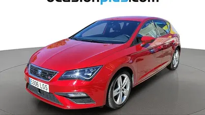 Usado Seat Leon FR 150 CV (110 kW) 2020 Rojo Utilitario